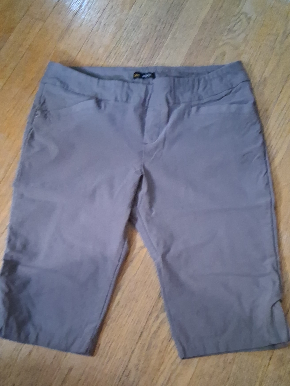 Lee Pair Of (2) Sculpting Mid Rise Shorts in Gray